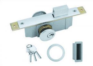 Quality KFC / Bathroom Number Series Sliding Glass Door Security Locks Zinc Material for sale