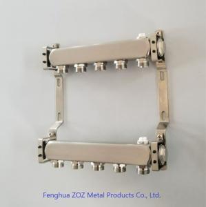 China 5 port stainless steel Radiator Manifolds ,NOX-manifolds for radiator heating on sale