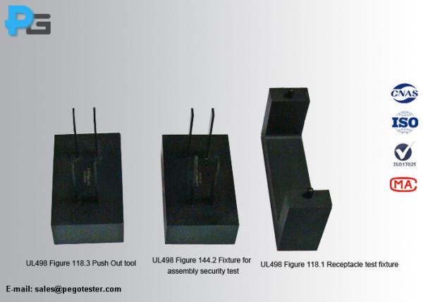 Buy High Precision Plug Socket Tester UL498 Plug Receptacles Test Gauges with Calibration Certificated at wholesale prices