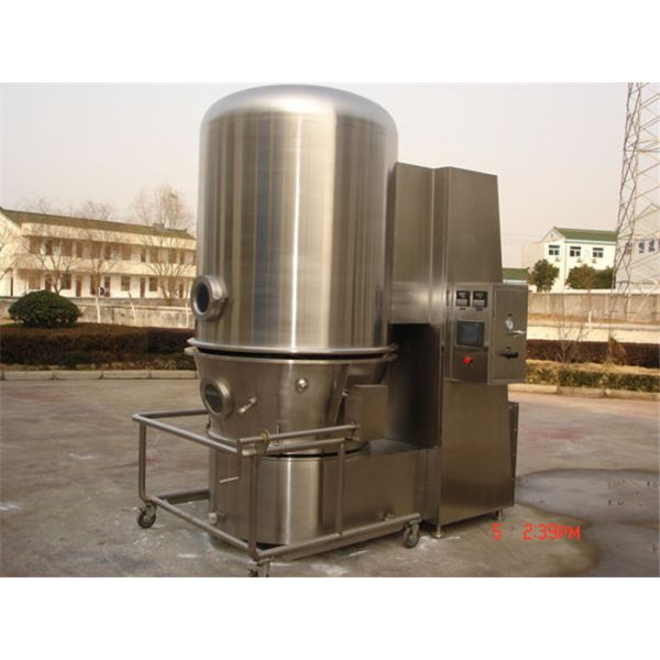 SUS316 500kg Fluid Bed Equipment , Continuous Fluid Bed Dryer