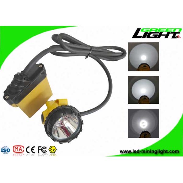 25000Lux Mining Cap Lights 1200 Battery Cycles With Low Power Warning Function