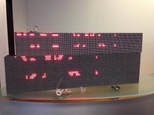 China Indoor High Brightness LED Dot Matrix led message Scrolling LED Sign board on sale
