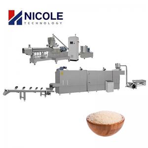 Quality 300kg/H Stainless Steel Fortified Rice Processing Line Full Automatic Cleaning Extrusion for sale