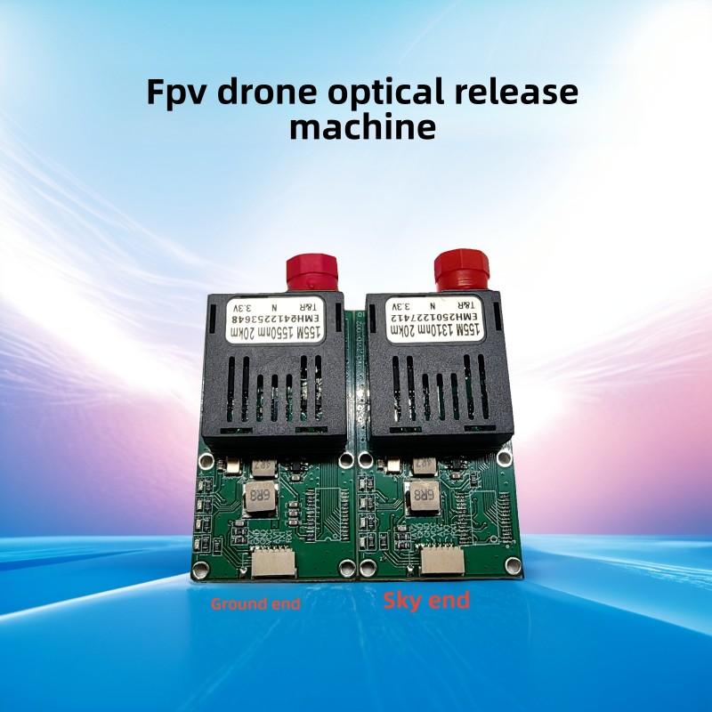 Custom TTL Optical Photo electric Conversion Module Plastic Supports Optimal Racing Drone Parts Dedicated Optical Fiber Drones