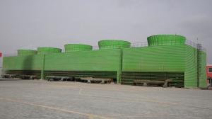 China Energy Saving Square Water Cooling Tower , Mechanical Draft Cooling Tower on sale